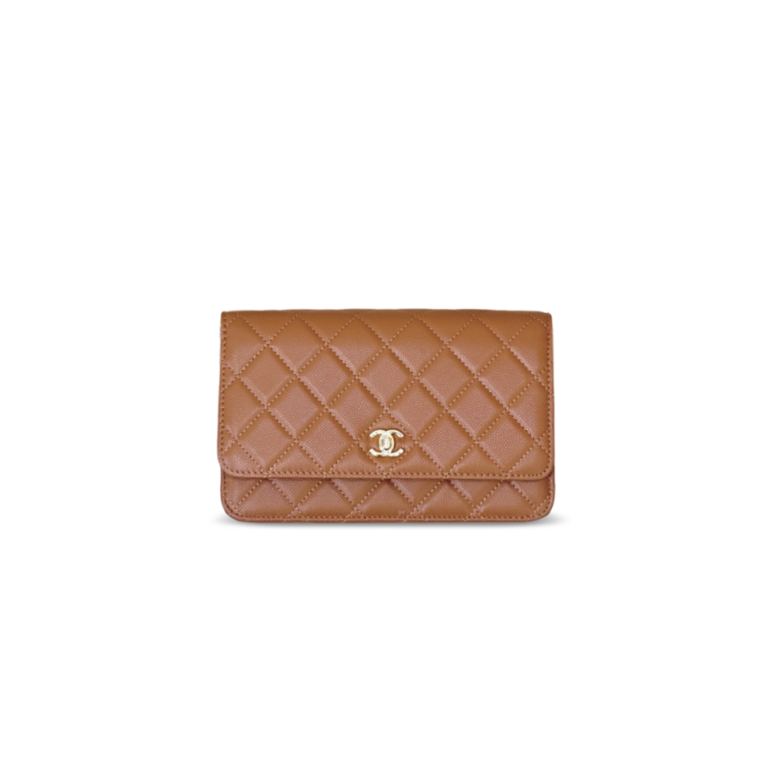 CHANEL CLASSIC WALLET ON CHAIN GRAINED CALFSKIN AS4241 (19*13*3.5cm)